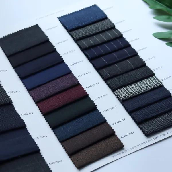 Super 100s Wool Collection fabric detail